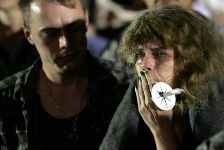 Candle light vigil